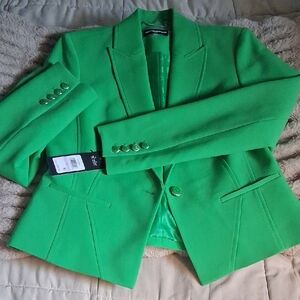 Karl Lagerfeld Vibrant Green Blazer